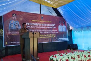 Peresmian Markas Unit Polairud Muna Barat: Wujud Sinergi dalam Menjaga Keamanan Laut