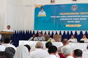 Pemkab Muna Barat Laksanakan Musrenbang Rencana Kerja Pembangunan Daerah (RKPD) 2025