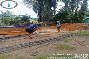 Serius Tangani Blank Spot di Muna Barat, Dua Menara BTS Kembali Dibangun