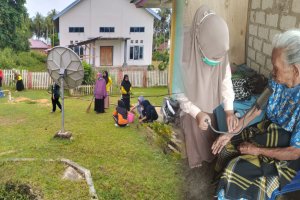 Puskesmas Pajala Gelar Dokter Keliling Usai Kegiatan Jumat Bersih
