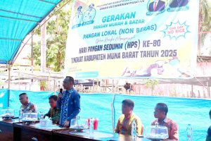 Peringati Hari Pangan Sedunia, Pemkab Muna Barat Lakukan Gerakan Pangan Murah