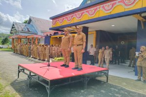 Pimpin Apel Perdana Tahun 2026, Bupati Muna Barat Refleksi Perjalanan 9 Bulan Kepemimpinan