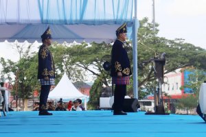 Pimpin Upacara HUT Sultra Ke-62, Gubernur Tekankan Sinergi dan Kolaborasi