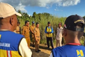 Bupati Muna Barat dan BPJN Sultra Tinjau Ruas Jalan Abadi Jaya-Pajala