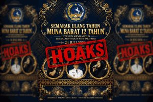 PEMERINTAH KABUPATEN MUNA BARAT TEGASKAN INFORMASI KONSER HUT KE-12 MUNA BARAT YANG BEREDAR DI MEDIA SOSIAL ADALAH HOAKS